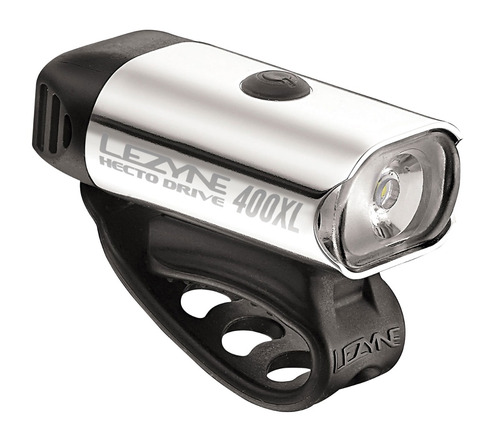 Luz Delantera Lezyne Hecto - Led 400xl Lum - Usb - 17,5 Hs !