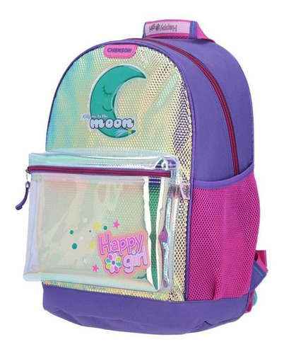 Chenson Mochila Happy Girl Munif Color Violeta
