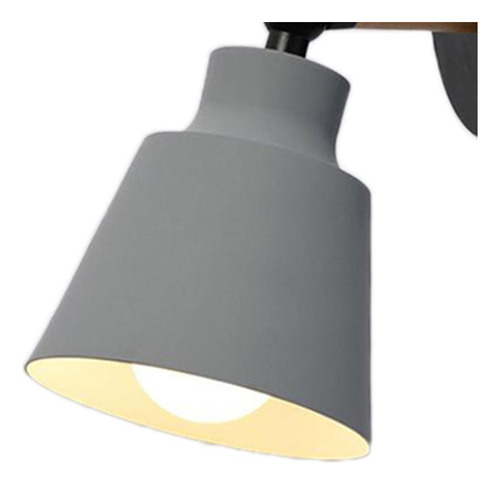 Lámpara De Pared Led Moderna Lámpara De Techo Gris