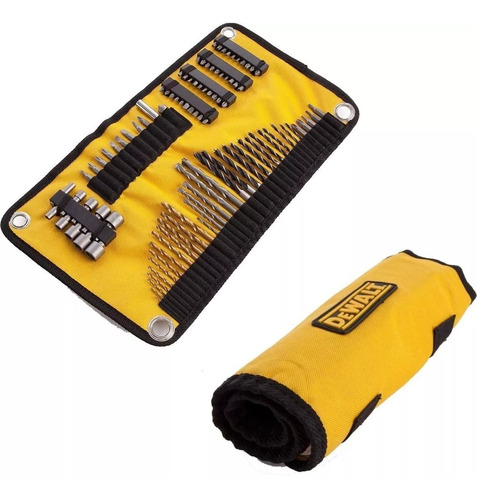 Juego Mechas Titanio Set Tubos Puntas Dewalt 98 Pieza Dt7981