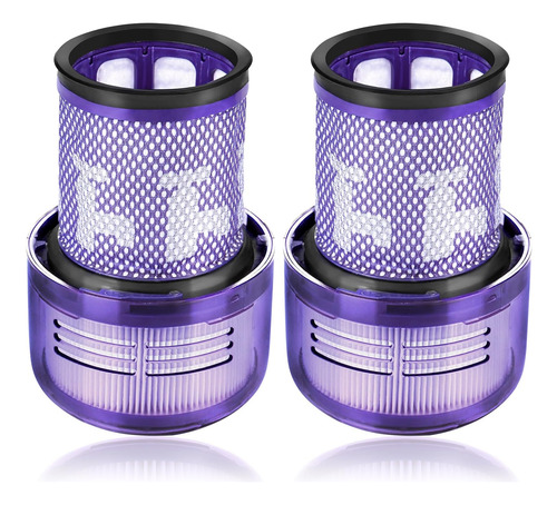 Pacote Com 2 Filtros De Substituição V12 Para Dyson Detect D