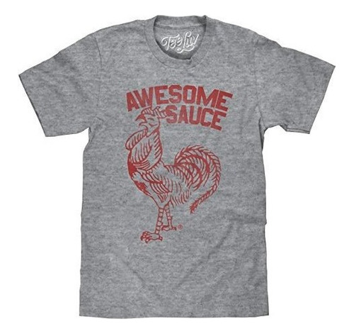 Tee Luv Sriracha Awesome Salsa Camiseta Sriracha Gallo Camis