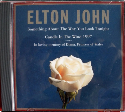 Elton John - Diana Princess Of Wales - Cd Maxi Imp Usa