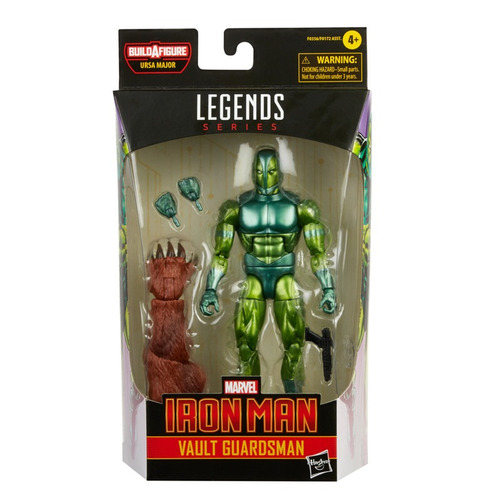 Figuras De Acción Marvel Legends Series Vault Guardsman +3