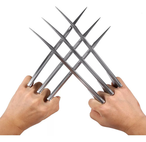 Garras Wolverine Tamaño Realista Cosplay X Men Plastico Abs