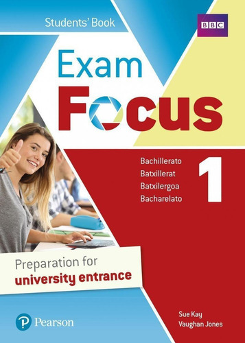 Exam Focus 1 Student's Book Print, De Kay, Sue / Jones, Vaughan. Editorial Longman, Tapa Blanda En Inglés, 2021