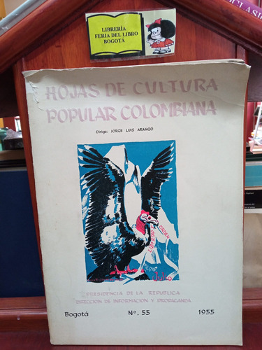 Hojas De Cultura Popular Colombiana Número 55 - Bogotá 1955