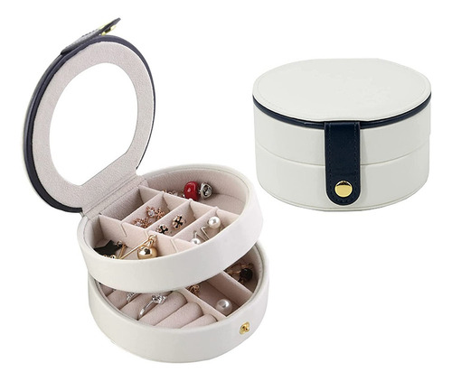 Joyero, Organizador De Joyas De Viaje, Estuche Portátil Para