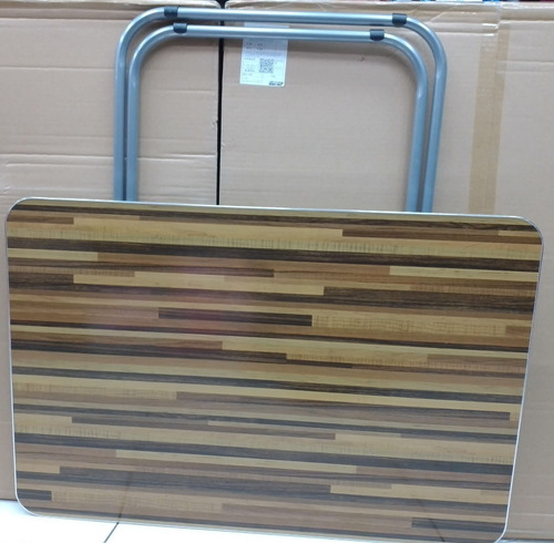 Imagen 3 de 6 de Mesa Plegable 90 X 60 Cm De Excelente Calidad (mes9068)
