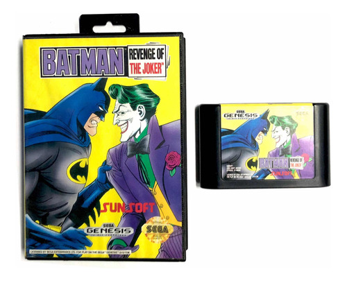 Batman Revenge Of The Joker - Juego Original De Sega Genesis