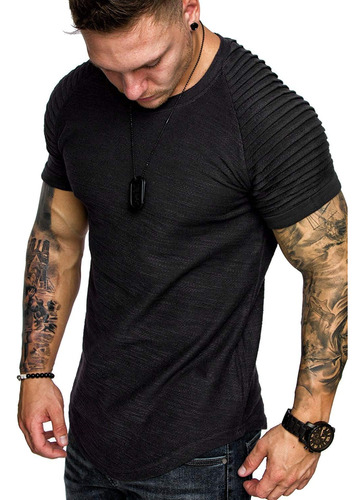 Coofandy Camisas De Gimnasio Para Hombre Camiseta Ajustada D