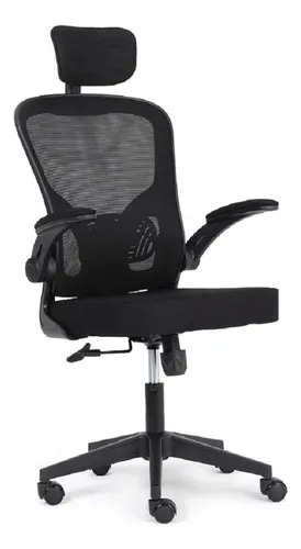 Cadeira De Escritório Moob Veneza Giratória Ergonômica Preta Menor preço em Cadeira De Escritório Moob Veneza Giratória Ergonômica Preta