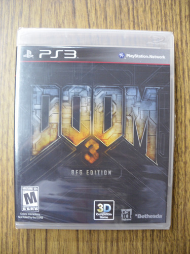 Doom 3 Bfg Edition Juego Ps3