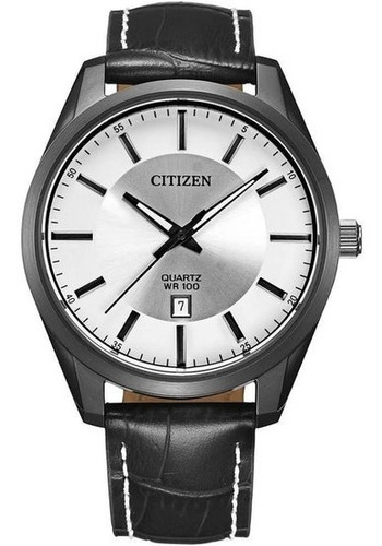 Reloj Citizen Quartz Black Hombre Bi1035-09a Nuevo Original