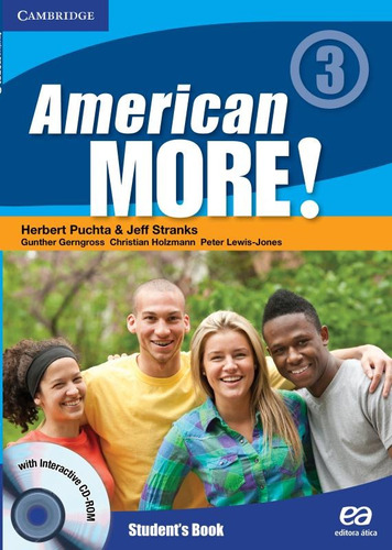 American more! Full 3, de Stranks, Jeff. Série American More! Full Editora Somos Sistema de Ensino, capa mole em inglês, 2013