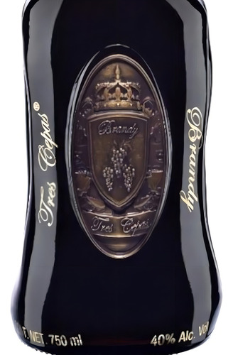 Pack De 2 Brandy Tres Cepas Gran Reserva 750 Ml
