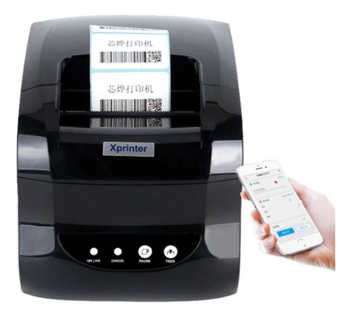 Impresora Térmica De Etiquetas Xprinter Xp-365b De 80 Mm -z