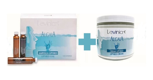 Levinia Pack Crema + Ampollas Reductoras Lipolítica Algaia 