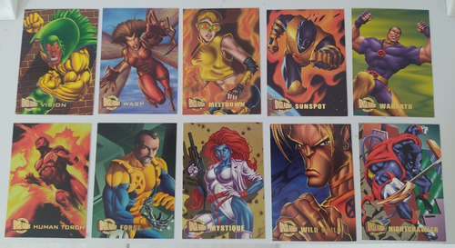 Imagem 3 de 6 de Lote 52 Cards Marvel