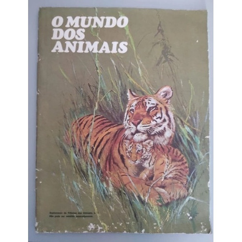 Album De Figurinha - O Mundo Animal - Completo