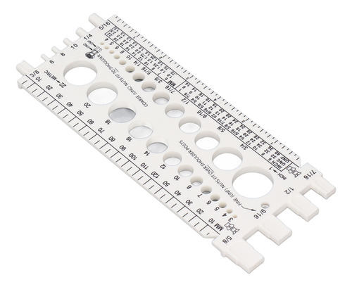 White White And Nut Identifier Gauge Thread Checker M3 To