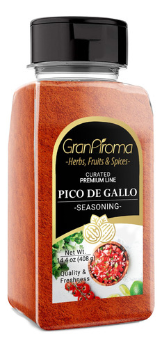 Granaroma Pico De Gallo Condimento, 14.4 Onzas, Picante Y Sa