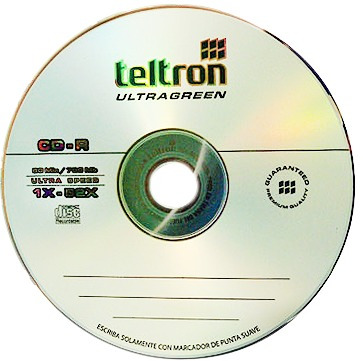 Cd-r  Teltron Virgen 700 Mb / 80 Min