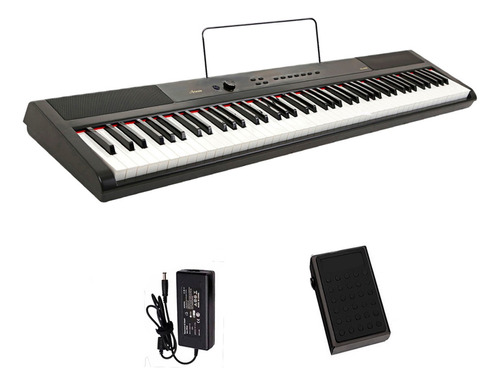 Piano Digital Electrico Artesia 88 Teclas Sensitivo + Pedal