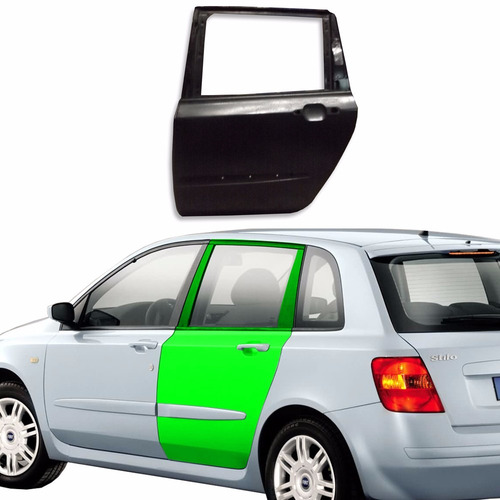 Imagem 4 de 4 de Porta Traseira Esquerda Fiat Stilo Original Nova