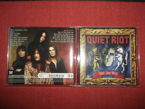 Quiet Riot - Alive And Well Cd Nac Ed 2008 Mdisk