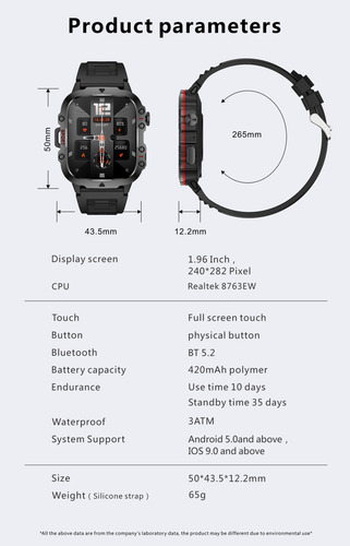 Llamada Bluetooth De Reloj Inteligente Multifuncional Qx11