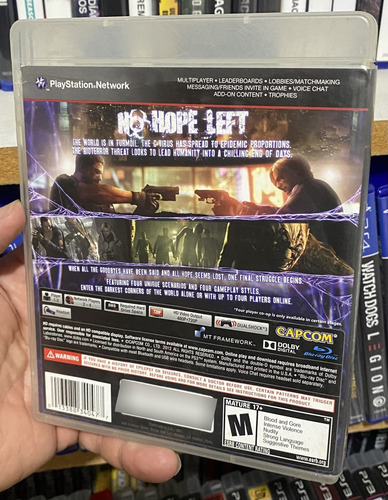Resident Evil 6 Ps3 Original Em Port. Midia Fisica (Usado)
