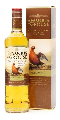 Whisky The Famous Grouse Bourbon Cask De Litro Con Estuche
