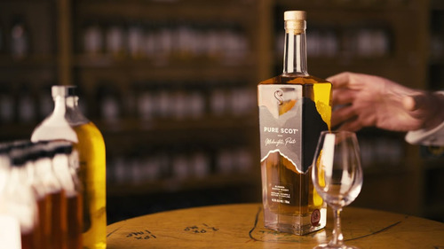 Whisky Pure Scot Midnight Peat 700ml Blended Scotch Premium