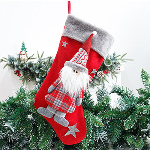 Xy 1pcs Medias De Navidad Con Carácter De Felpa