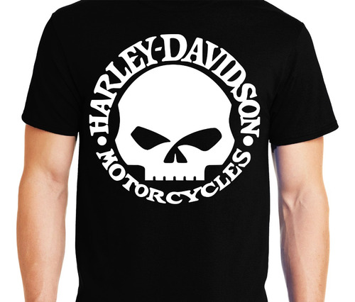 Harley Davidson - Motocicletas - Vector 1 - Polera