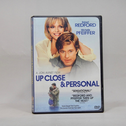 Dvd Up Close & Personal Robert Redford Michelle Pfeiffer Ll2