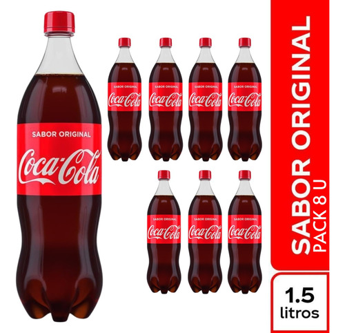 Coca-cola Sabor Original 1,5 Lt Pack X8bot. Combox