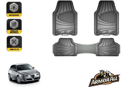 Tapetes 3 Piezas Uso Rudo Alfa Romeo 147 2001 Armor All 