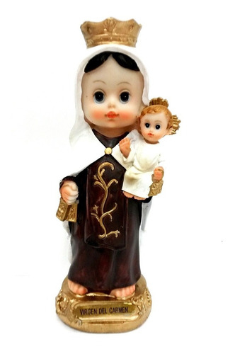 Virgen Del Carmen Bebe  20cm 529-39024 Religiozzi