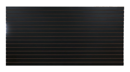 Exhibipanel - Panel Ranurado 244x122cm Negro Tumin