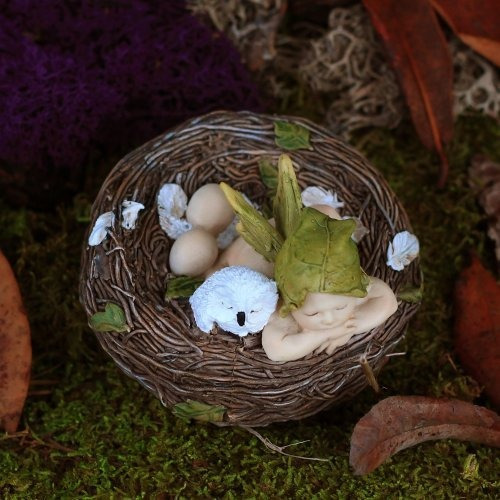 Imagen 3 de 4 de Top Collection Miniature Fairy Garden Y Terrarium Sleeping F