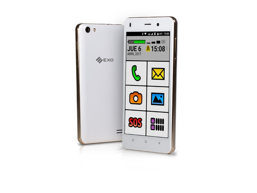 Smartphone Celular Spanky Facil 4g Adultos Mayores-liberado