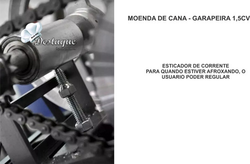 Garapeira Maquina Caldo De Cana Garapa Inox