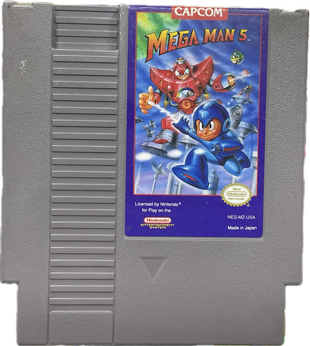 Mega Man 5 Nes Original Garantizado *play Again** (Reacondicionado)