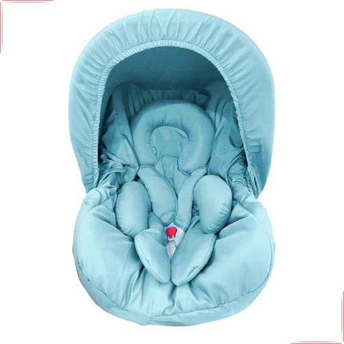 Kit Bebê Conforto Azul Bebe Tamanho Universal 0 A 13 Kg 5 Pç