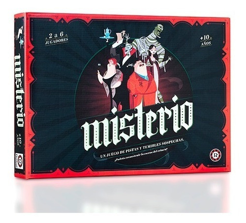 Juego De Mesa Ruibal - Misterio Es Un Juego De Deducción +10