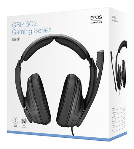 Imagen 8 de 8 de Auricular Epos/sennheiser Gsp 302 Con Micrófono