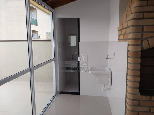 Cobertura Com 2 Dormitórios À Venda, 112 M² Por R$ 400.000,00 - Parque Novo Oratório - Santo André/sp - Co5470