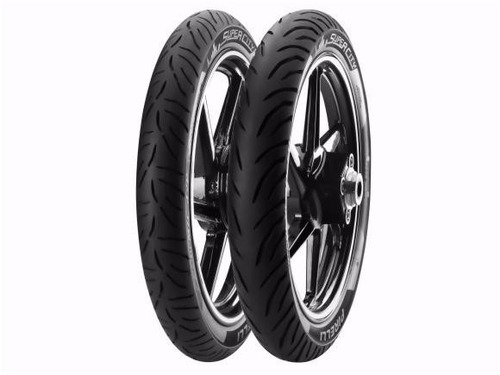 Imagen 2 de 2 de Cubierta Trasera Pirelli 90 90 18 Super City Cg Ybr Moto 46